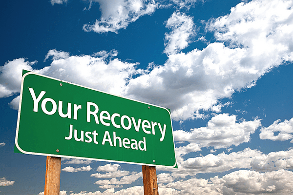 your recovery just ahead